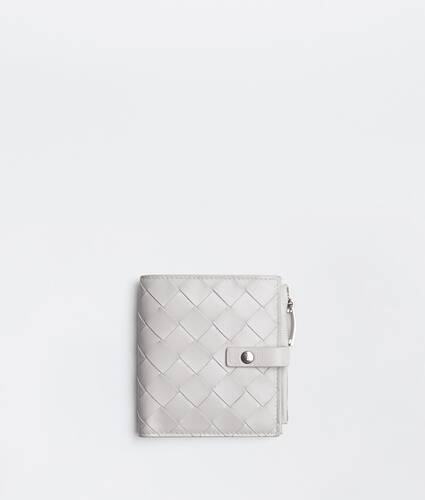portefeuille zippé à deux volets petit format