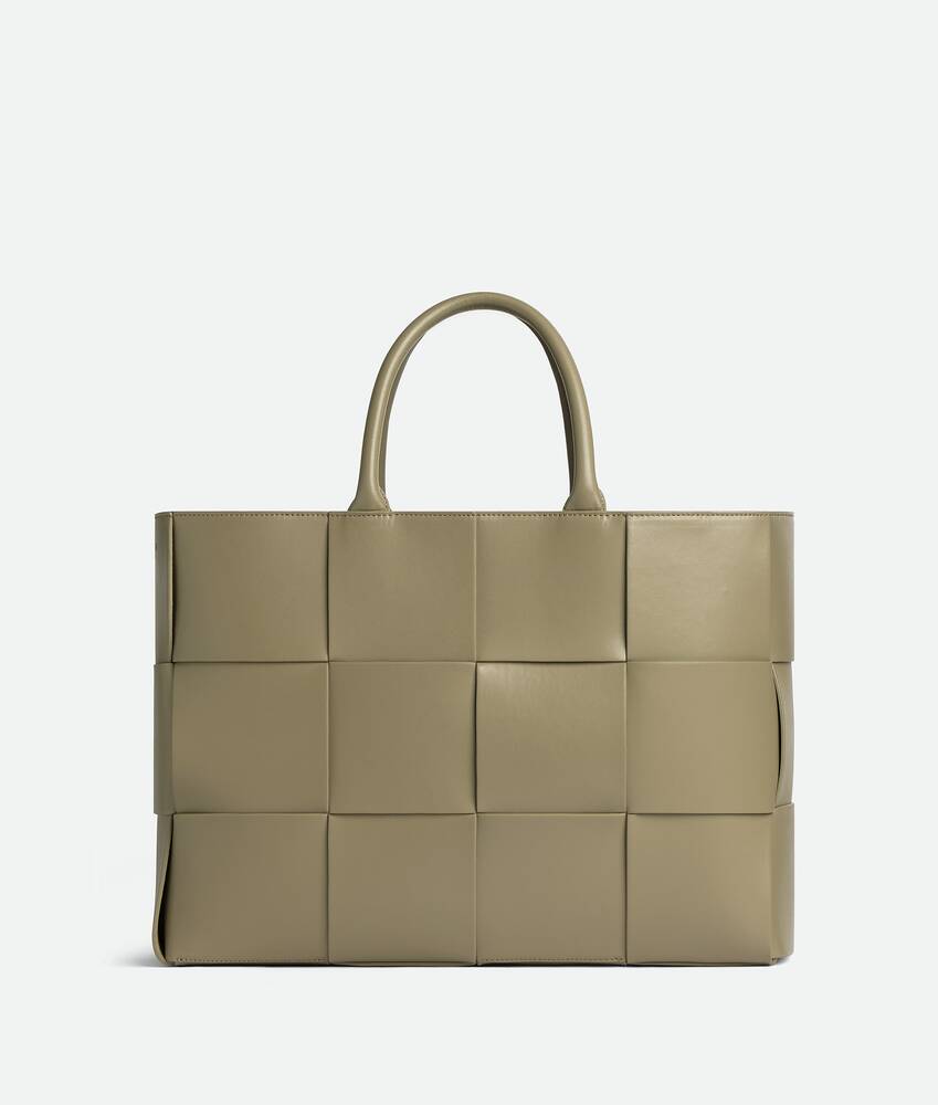 Arco medium intrecciato leather tote