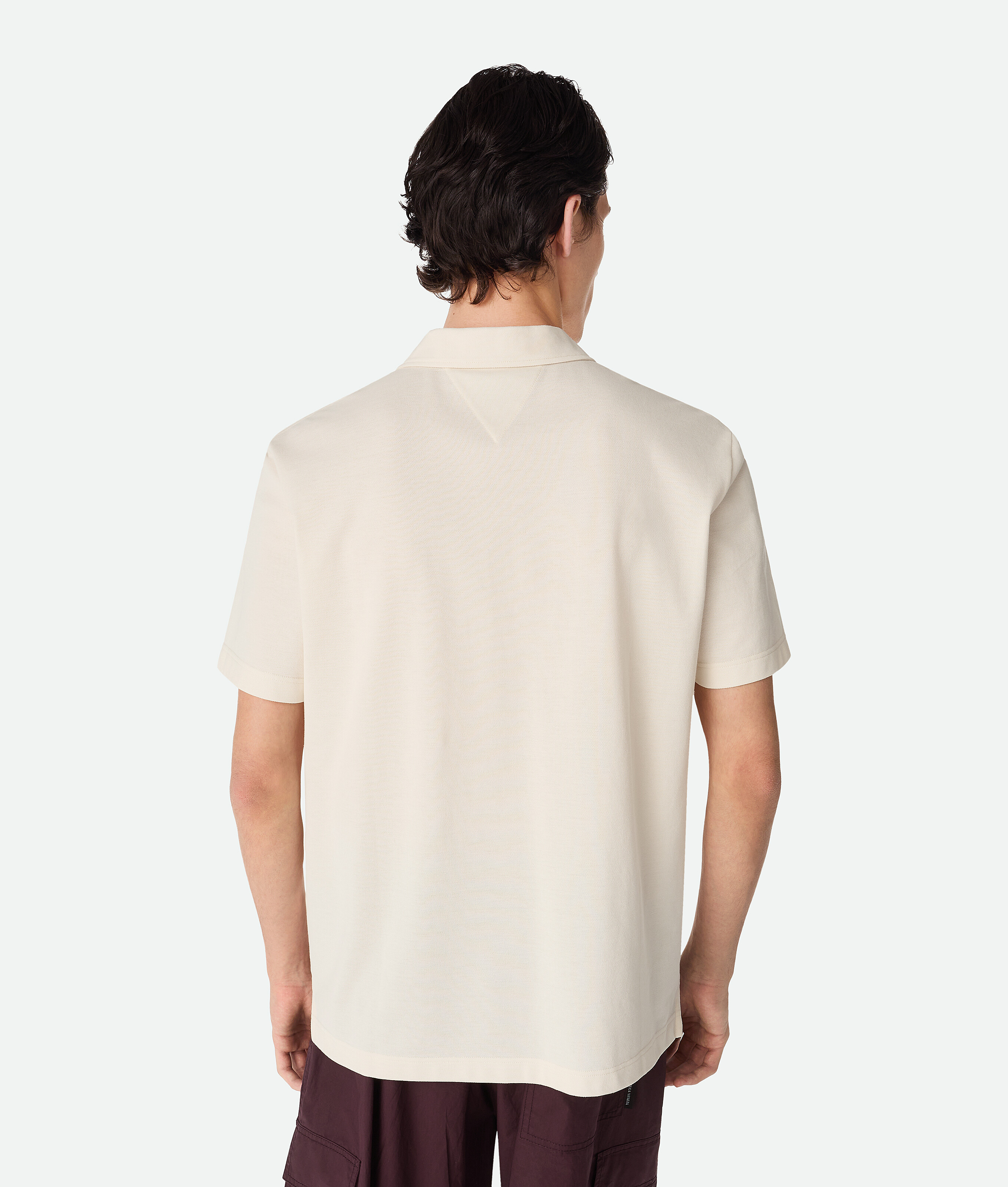 BOTTEGA VENETA POLOSHIRT AUS FEINEM BAUMWOLLJERSEY
