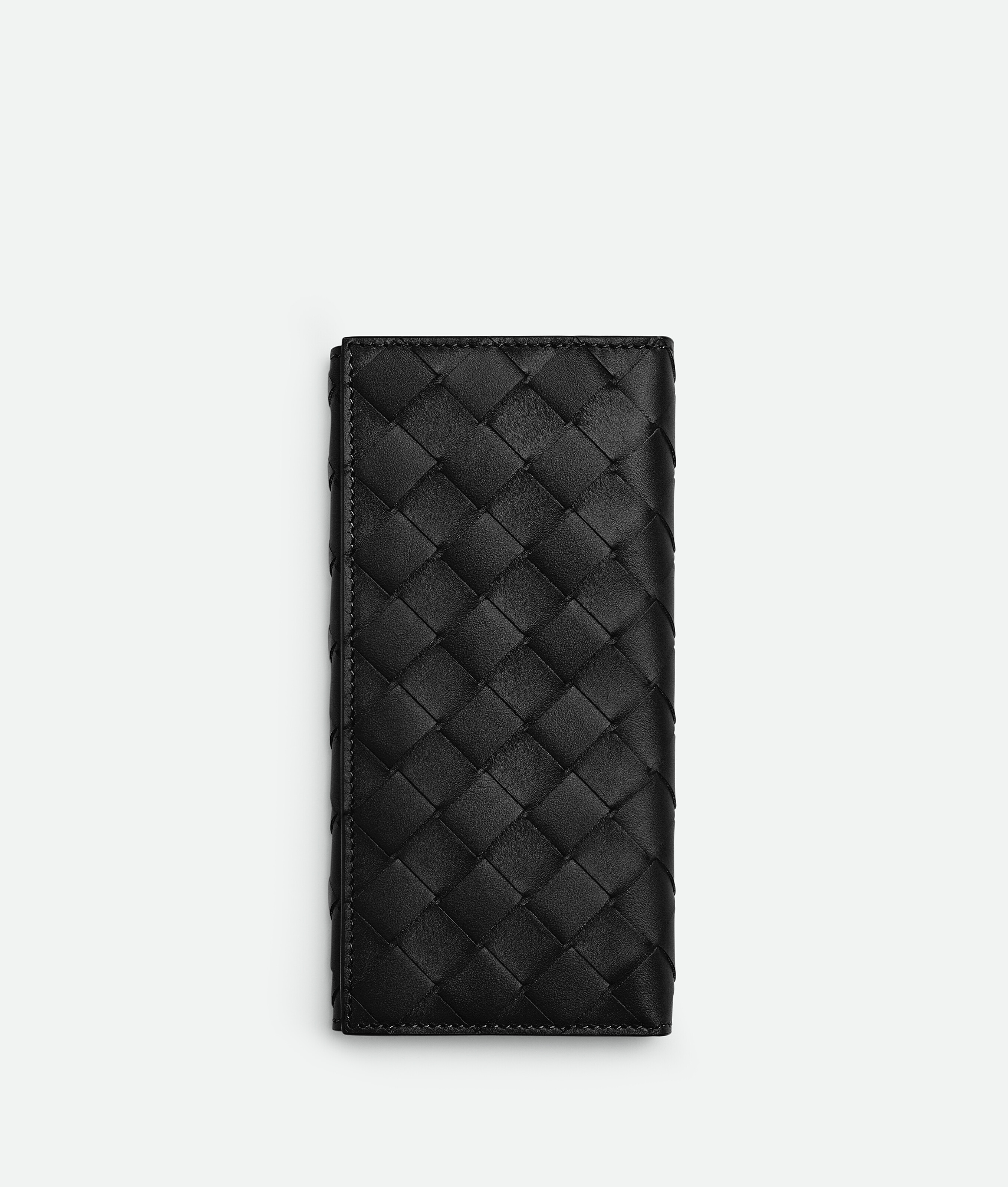 Bottega Veneta Long Wallet - Black - Man