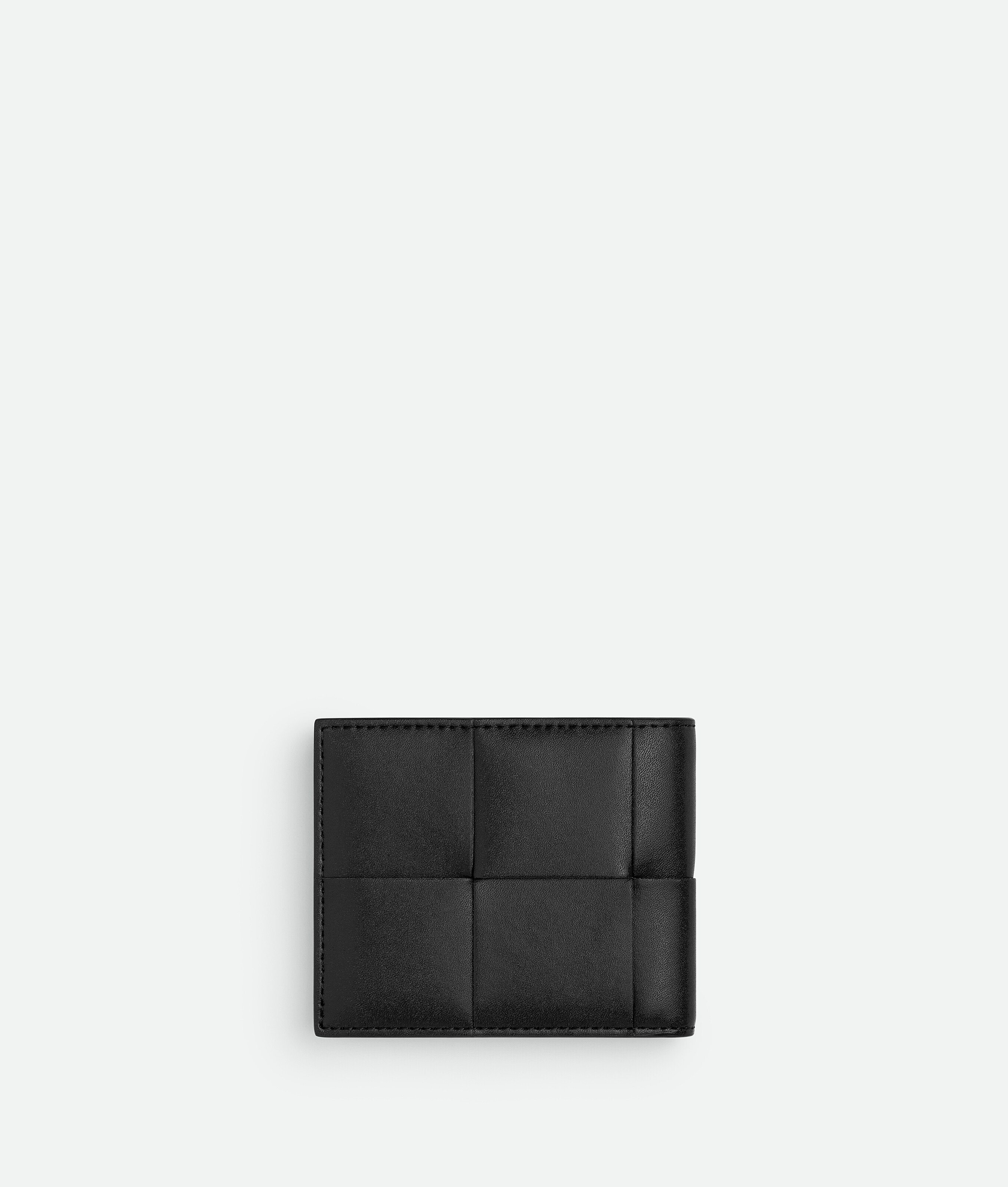 Shop Bottega Veneta Cassette Bi-fold Wallet In Black