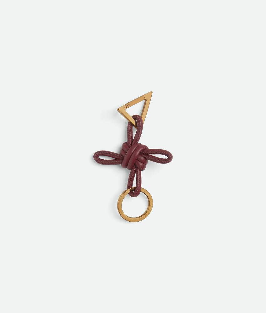 Display a large version of the product image 2 - Key Ring Triangle Square Double Knot Keyring