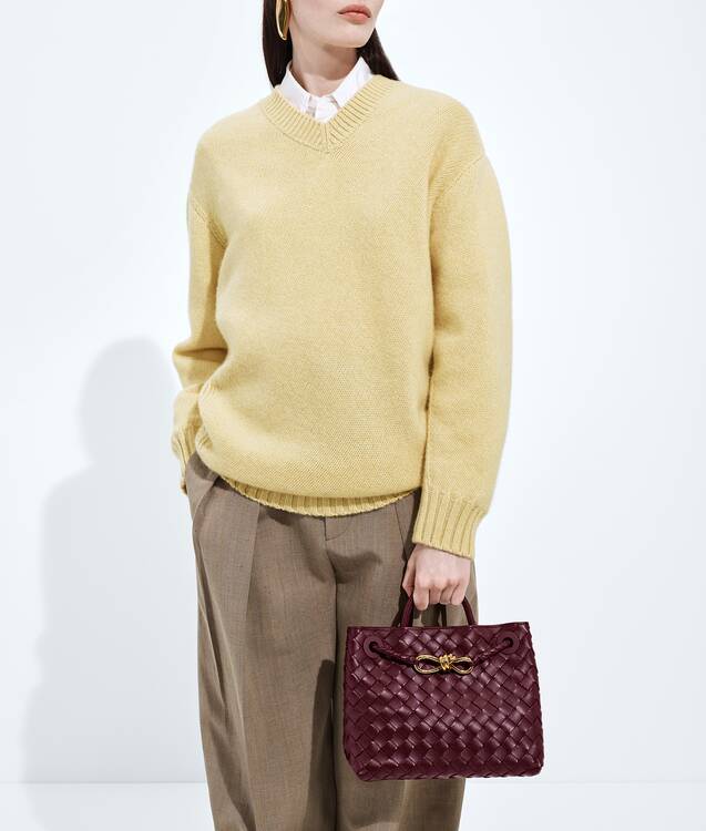 ANDIAMO BAG 19 IN BAROLO CALFSKIN main image 0