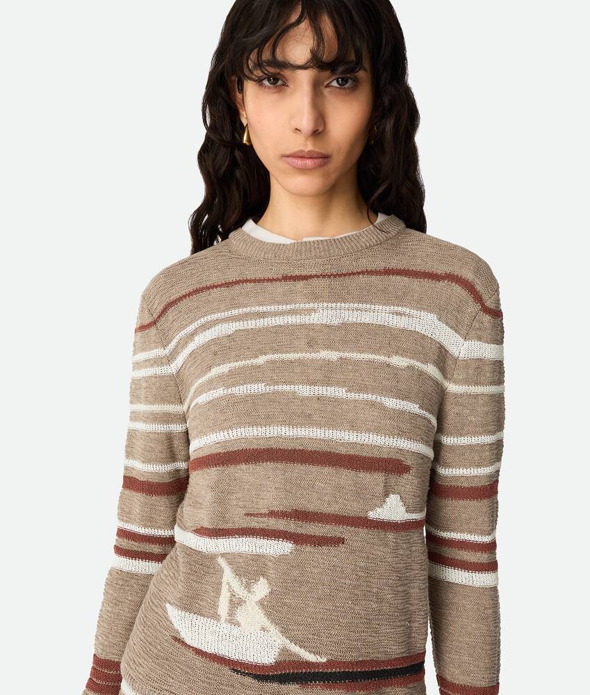 Display a large version of the product image 5 - Linen And Cotton Sweater