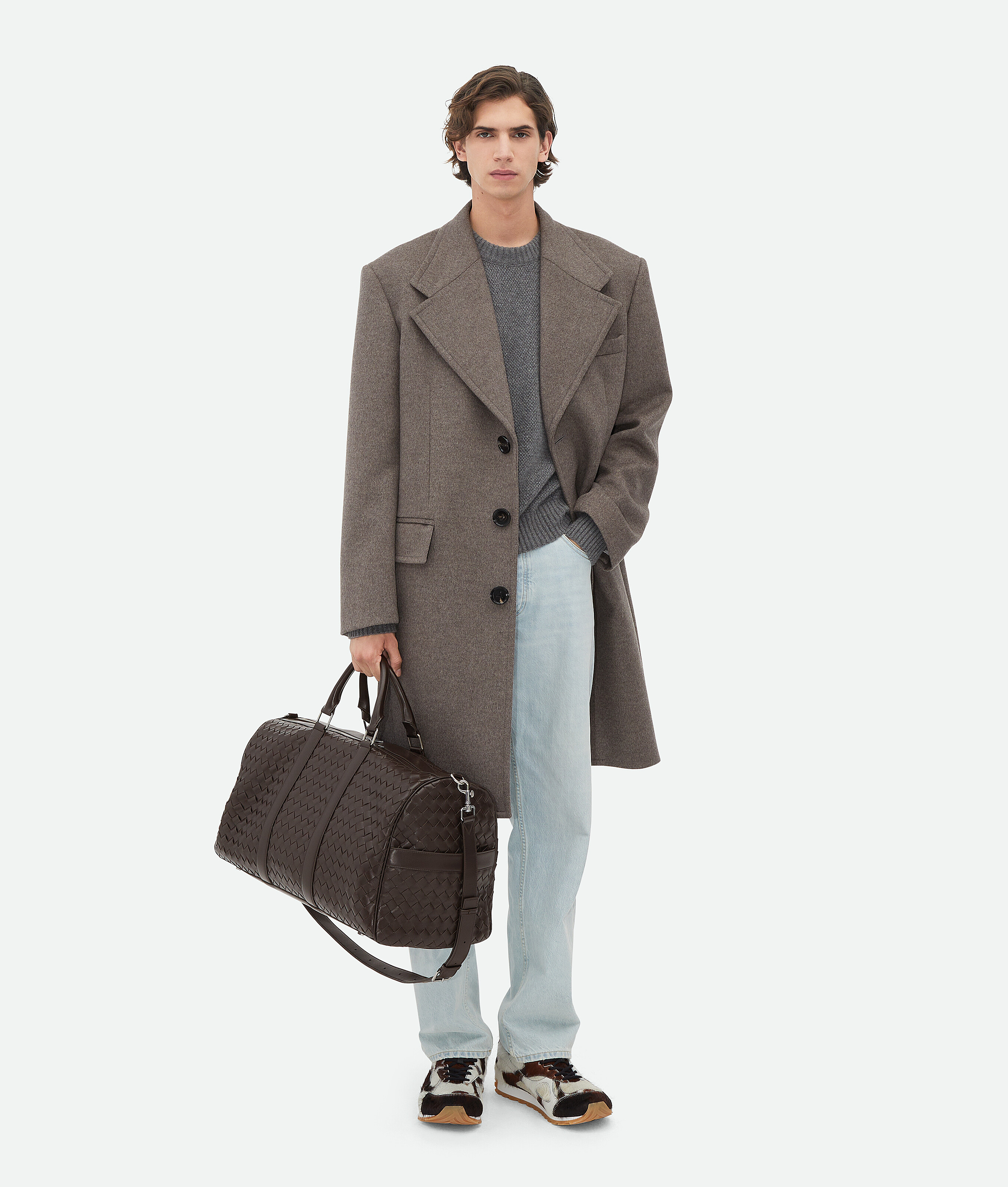 BOTTEGA VENETA INTRECCIATO CABIN DUFFLE