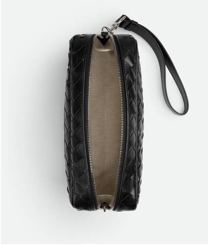 Intrecciato Pouch With Wristlet