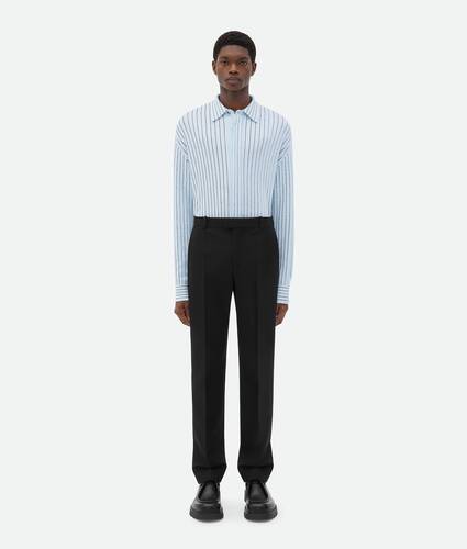 Sartorial Grain De Poudre Trousers