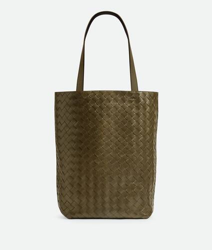 Display a large version of the product image 1 - Small Intrecciato Tote Bag