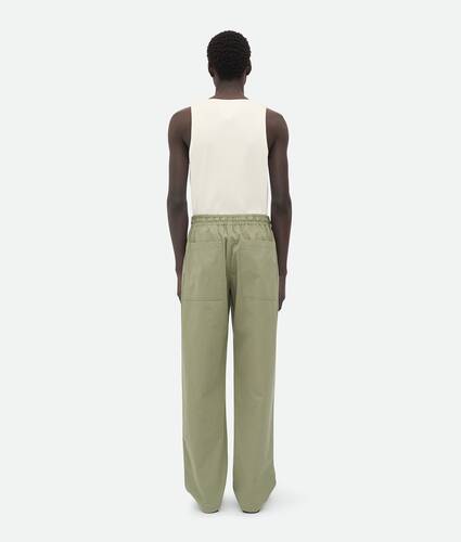 Light Cotton Twill Trousers