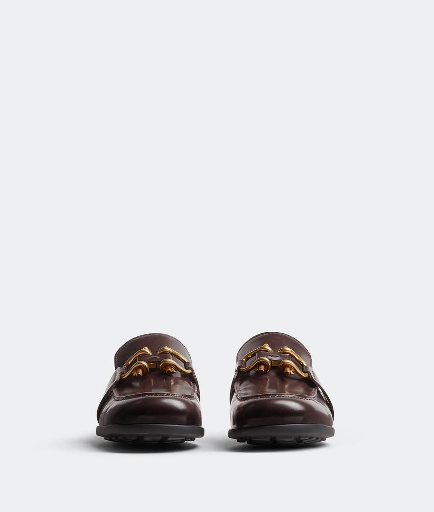 Bottega Veneta Monsieur Leather Loafers in Black Womens Shoes Flats and flat shoes Loafers and moccasins 