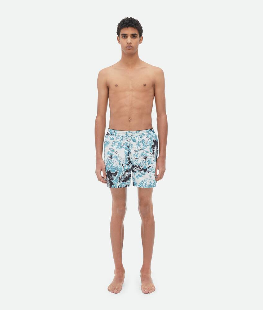 Display a large version of the product image 1 - Printed Nylon Swim Shorts
