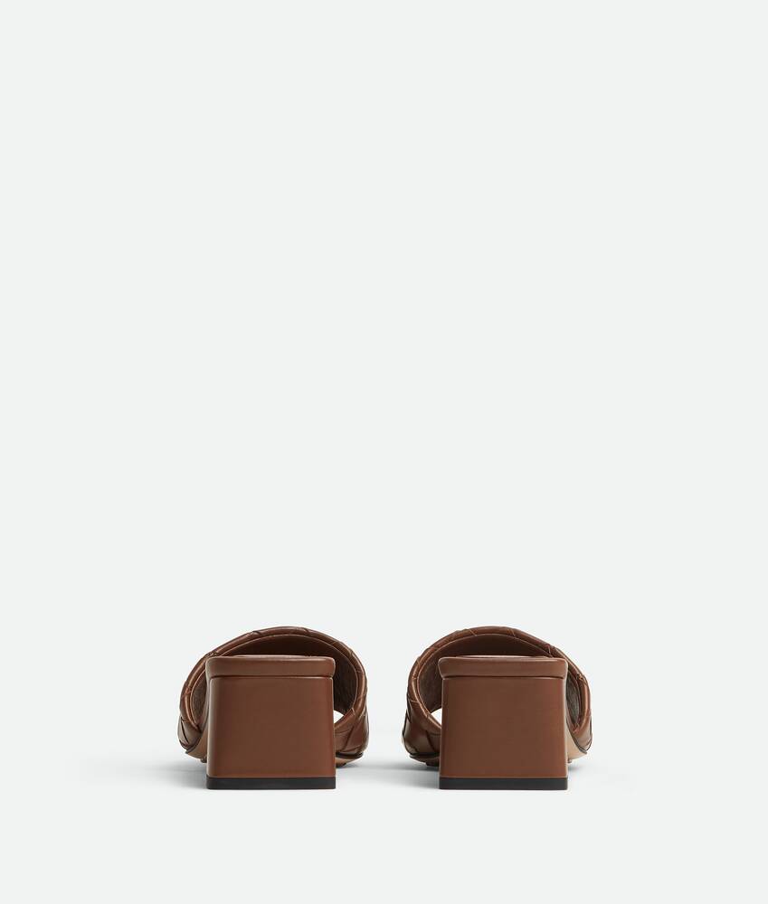 サンダル・ミュール Bottega Veneta Brown Leather Parco Mules Bottega Veneta Parco flat mules for Women - Brown in UAE