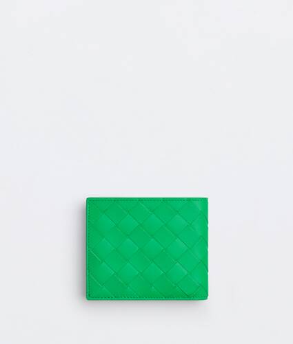 Portefeuille Bi-Fold avec porte-monnaie Intrecciato