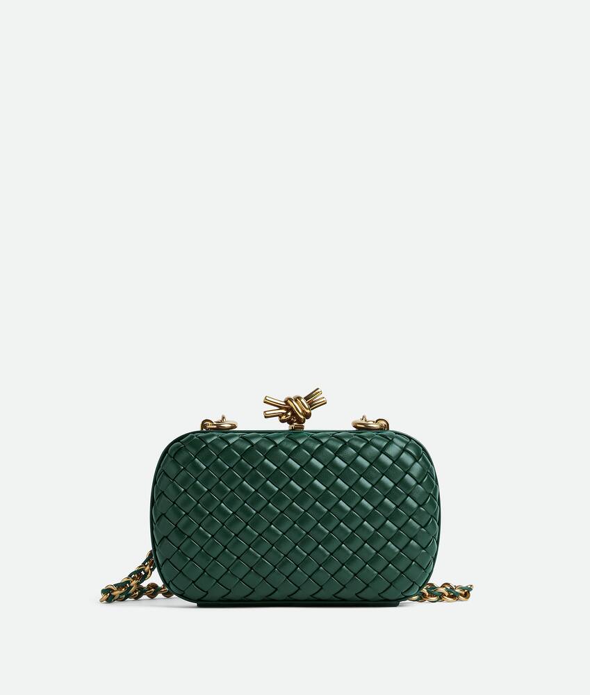 Bottega clutch green Clearance