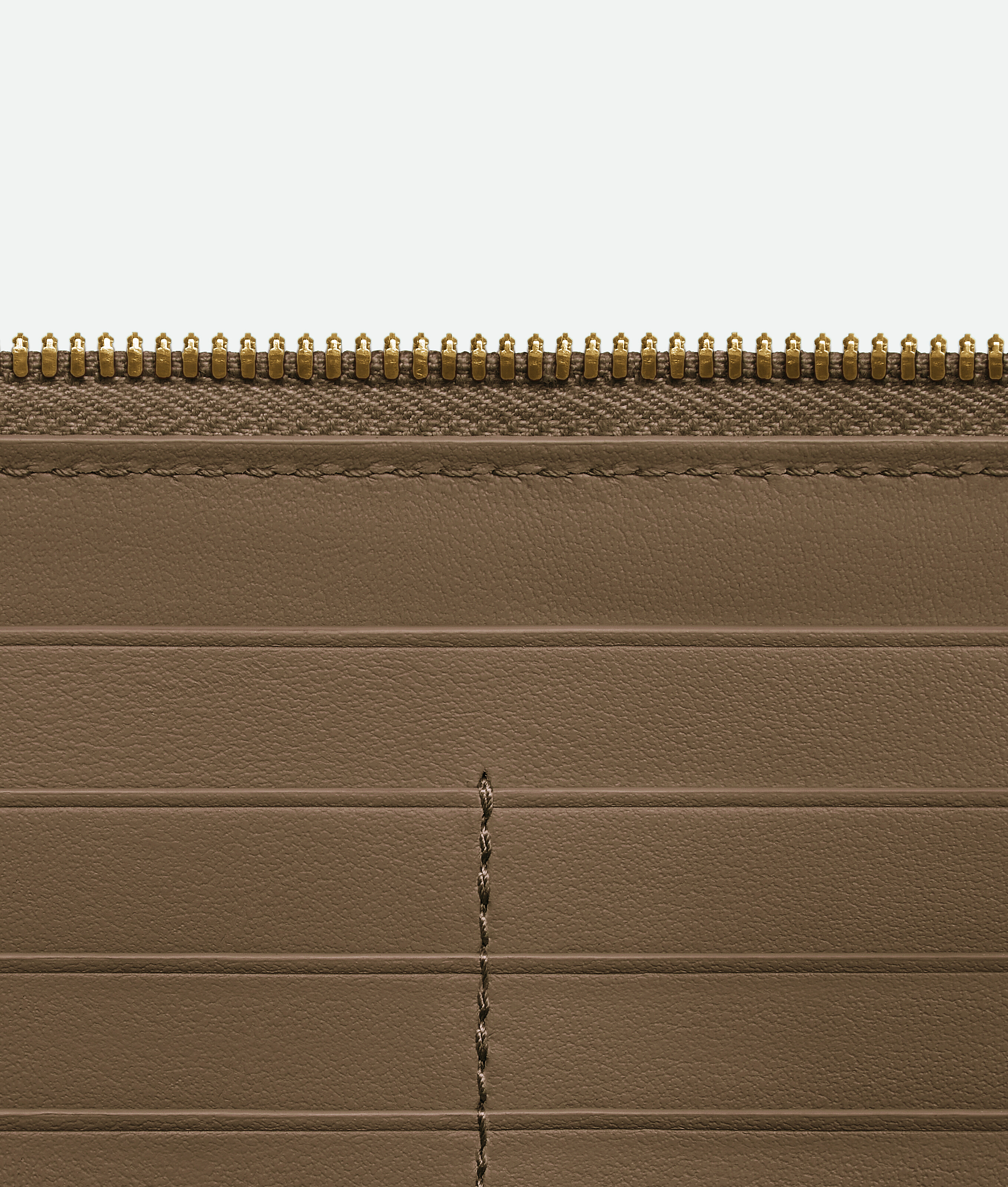 Bottega Veneta Intrecciato Portemonnaie Mit Umlaufenden Zip In Pinecone