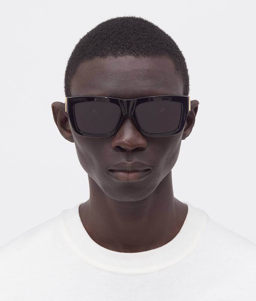 Display a large version of the product image 2 - Angle Acetate Square Sunglasses