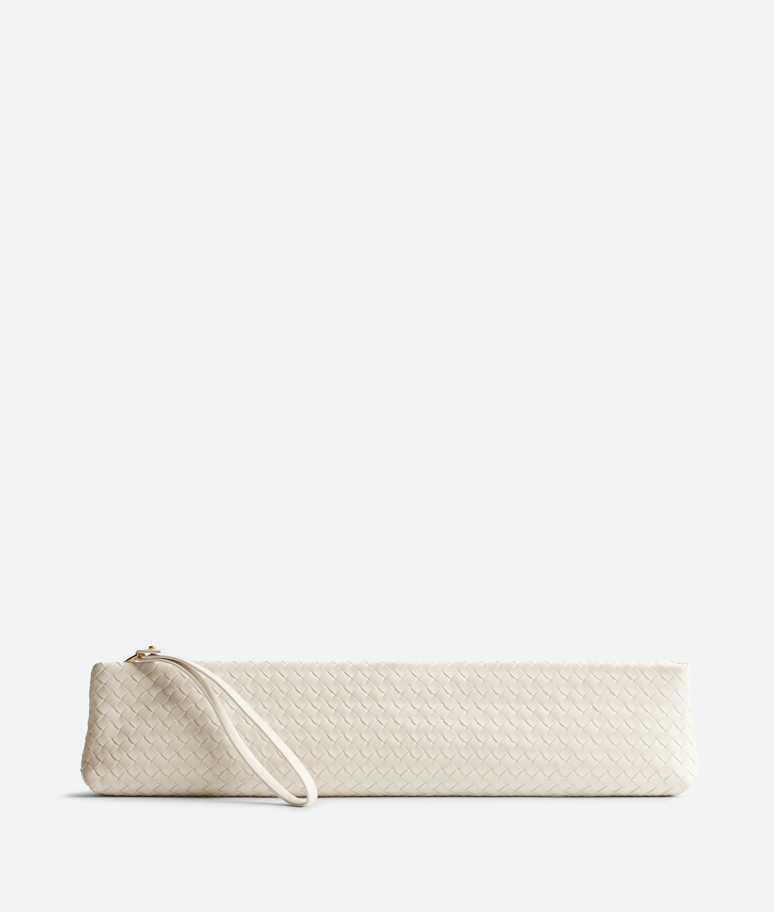 Bottega Veneta Intrecciato Piccolo Long Clutch - Chalk - Woman