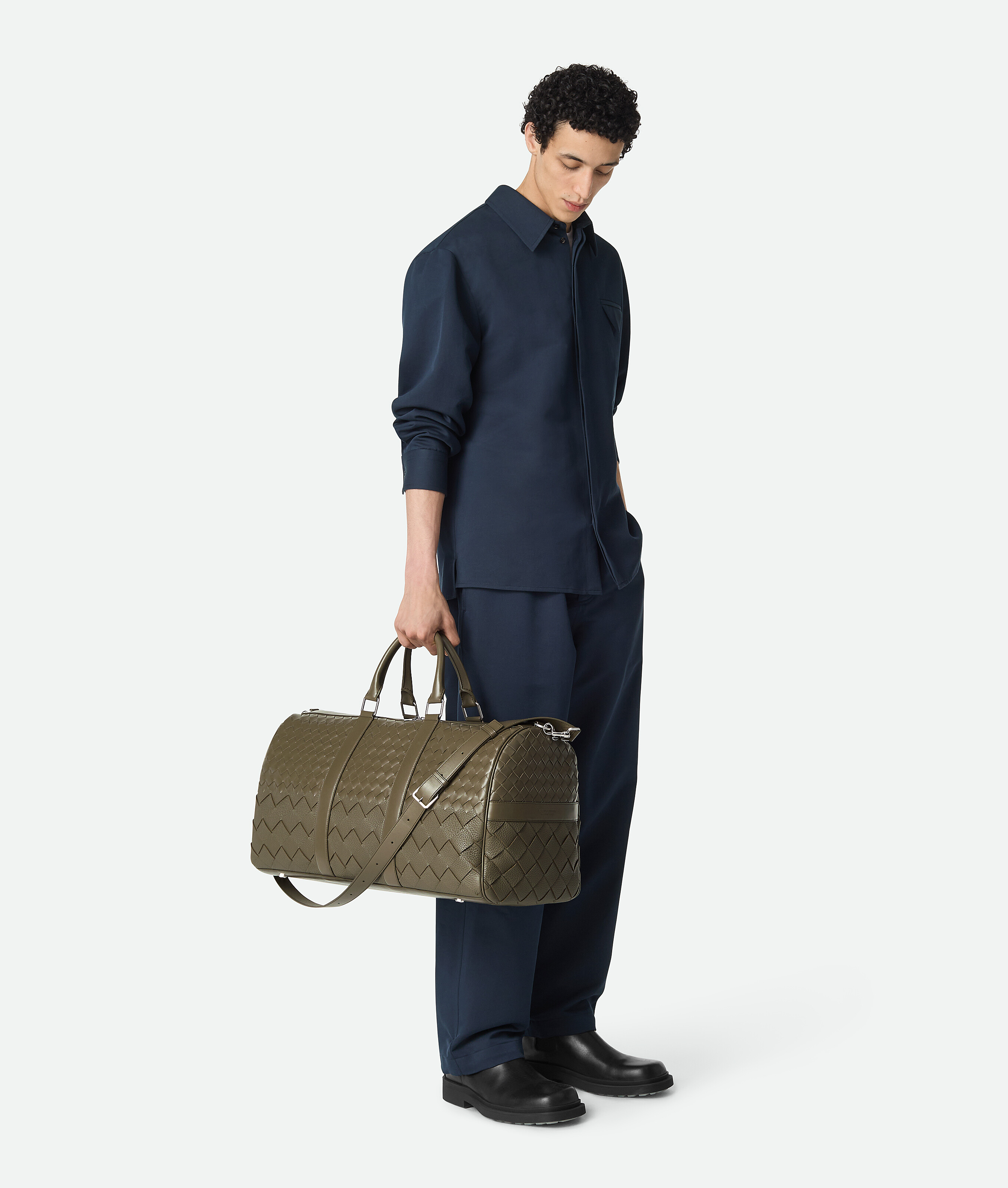 Bottega Veneta Intrecciato Cabin Duffle