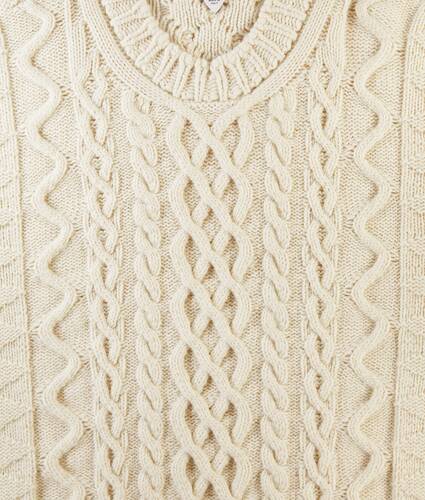 Aran Cable Wool Jumper