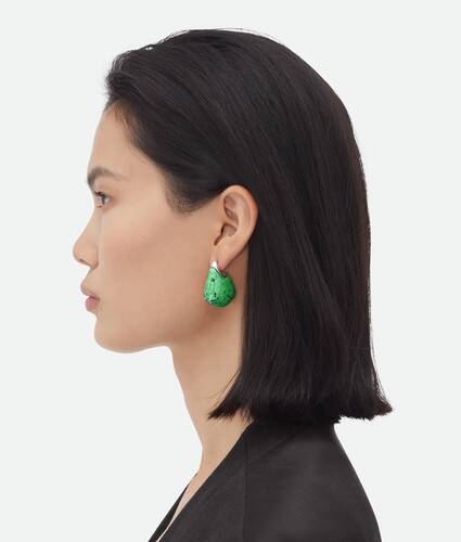 Small Fin Ceramic Earrings