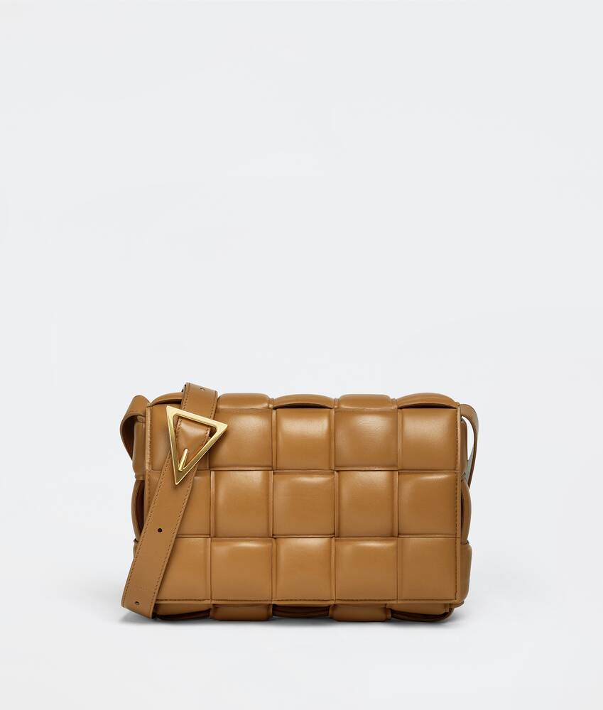 Bottega Veneta® Padded Cassette in Caramel. Shop online now.