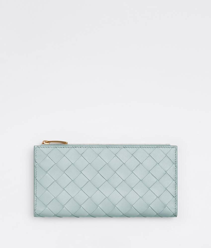 bottega bifold zip wallet