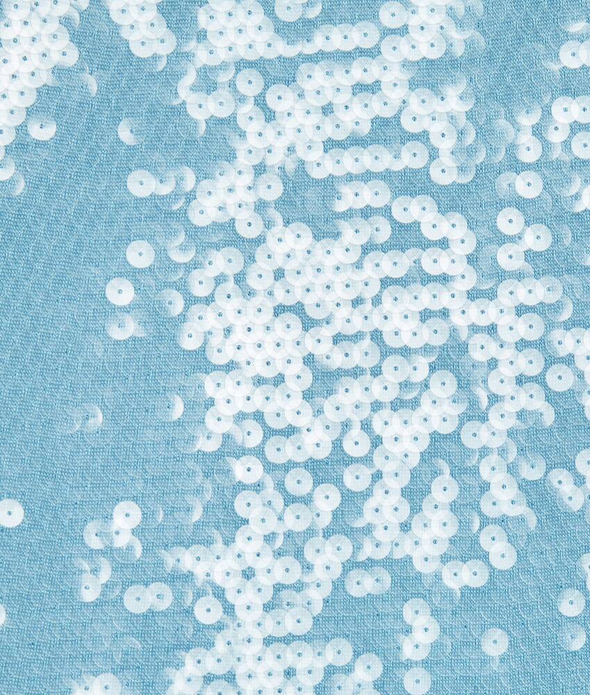 【送料&関税込】Bottega Veneta Light Blue Viscose Blend Dres Bottega Veneta® Women's Light Viscose Sequins Dress in Pale