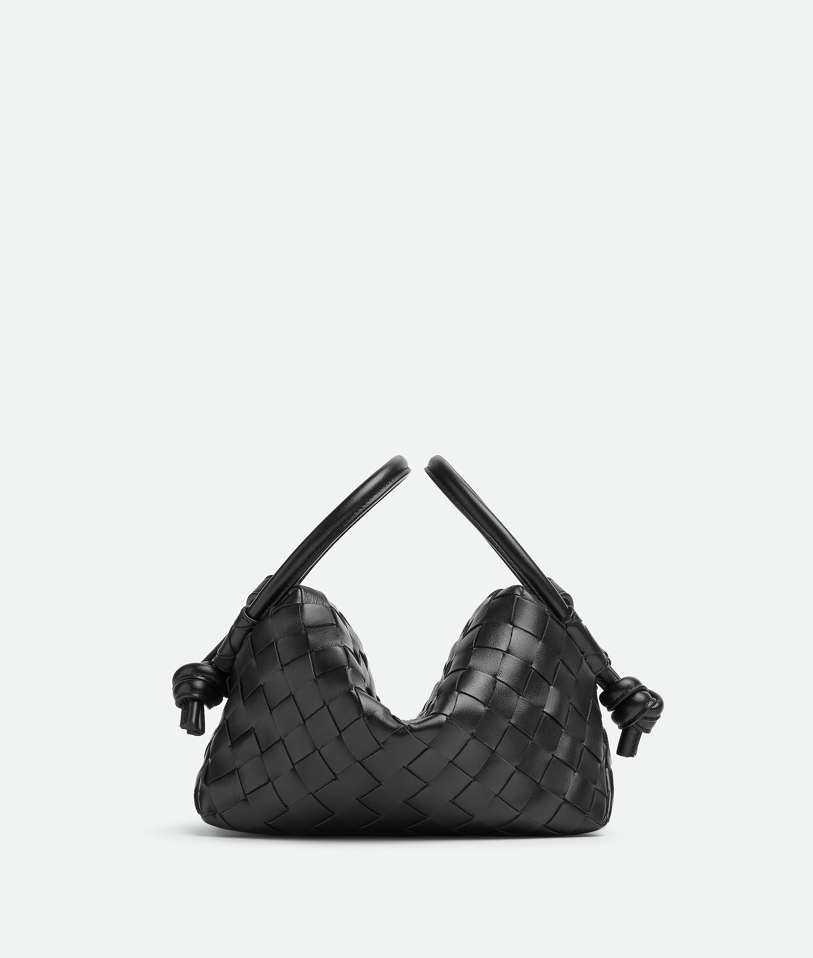 Bottega Veneta Loop Top Handle - Nero - Donna