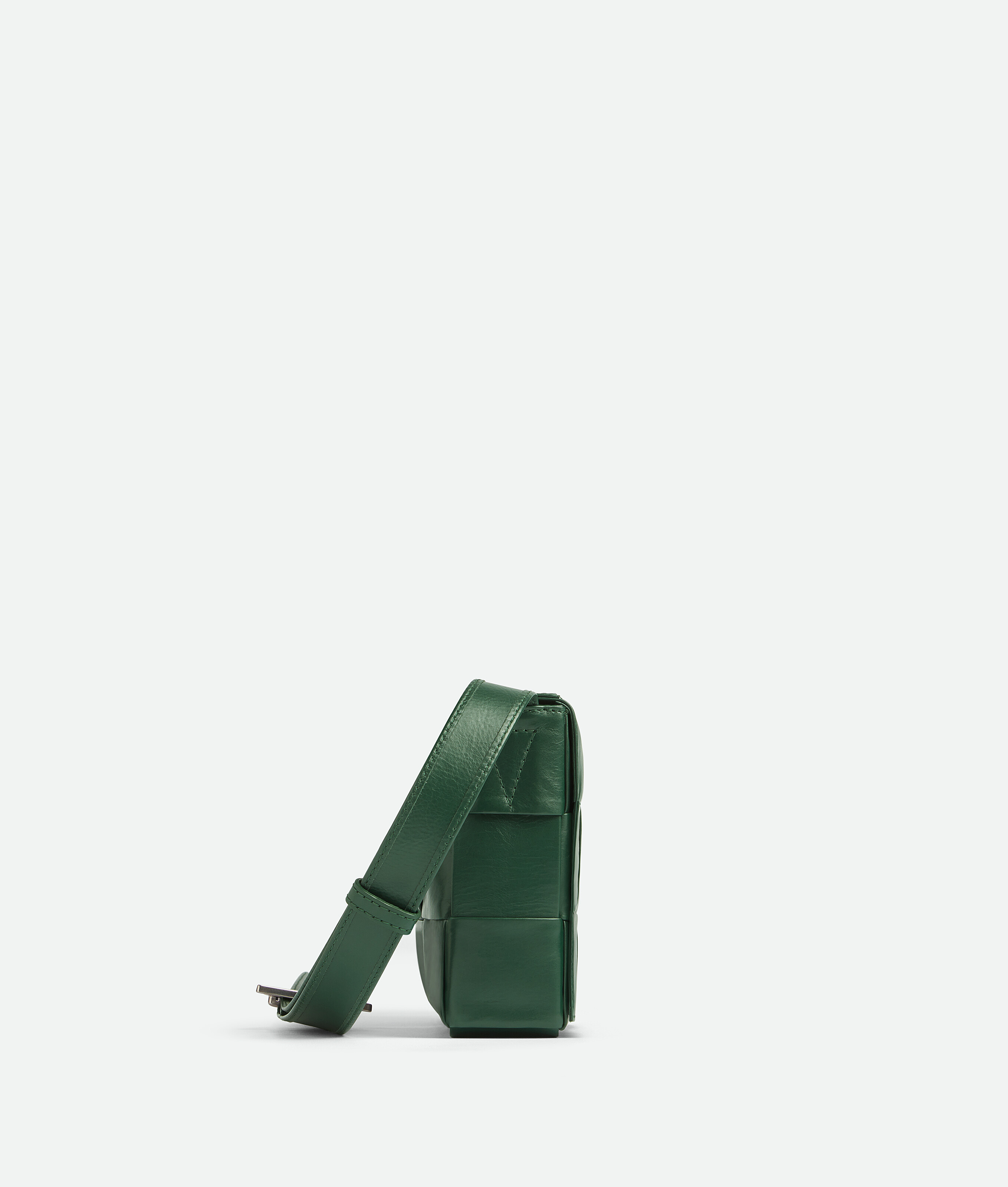 Shop Bottega Veneta Cassette In Green