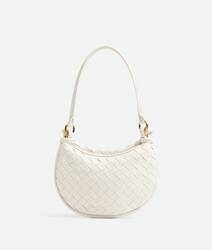 Bottega Veneta® Women's Small Gemelli in White. Shop online now.