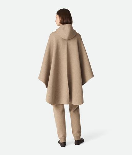 Cashmere Hooded Cape