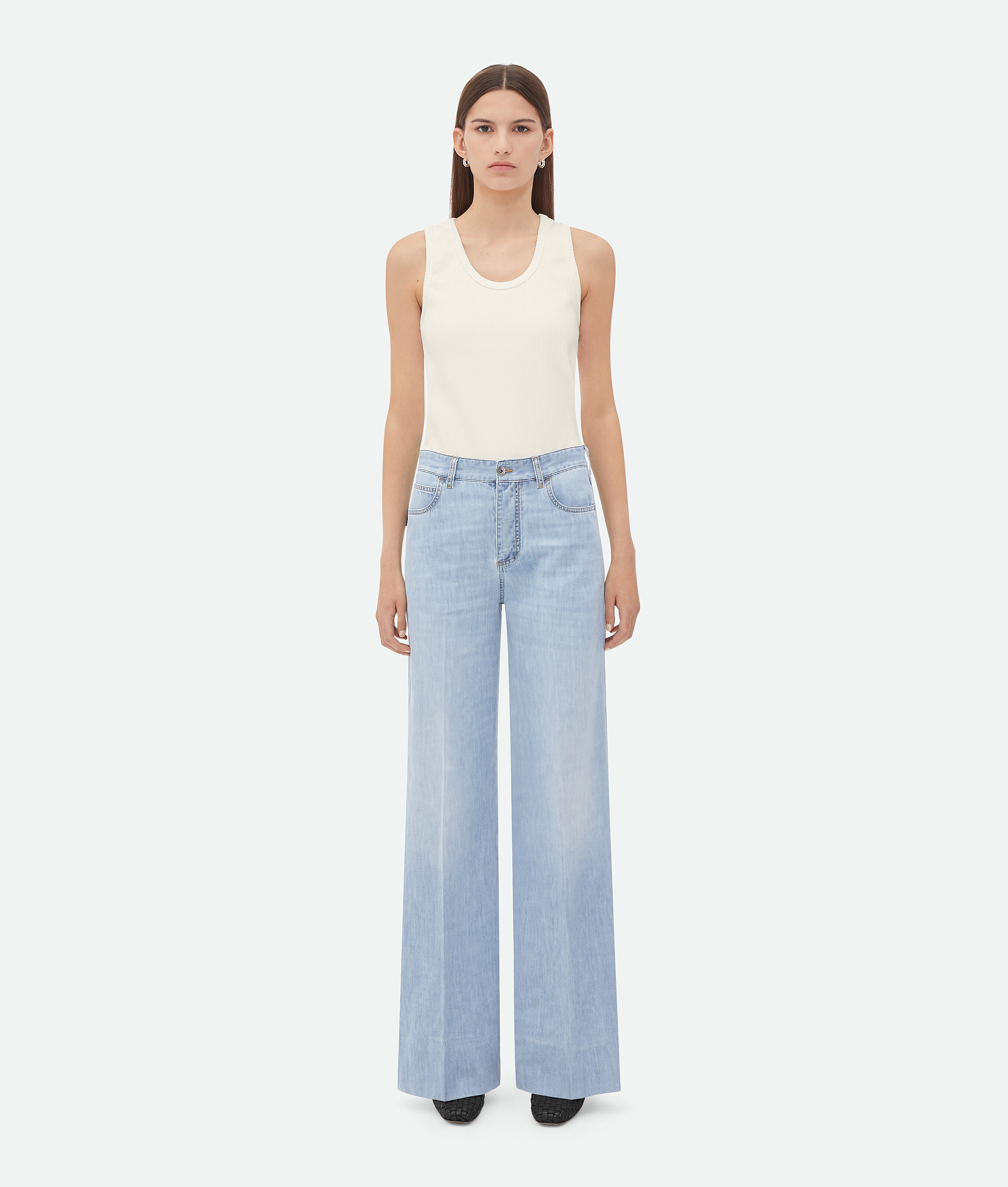 Bottega Veneta Straight-leg Jeans In Blue