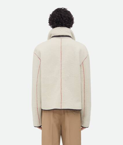 Veste en shearling mérinos