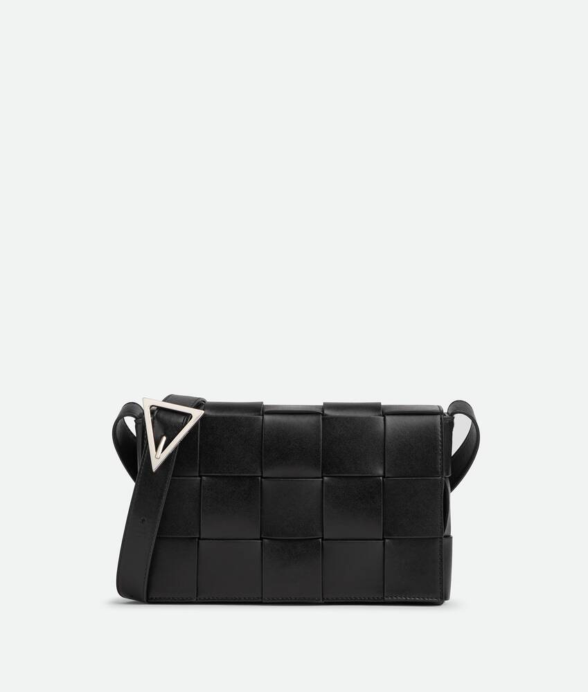 Bottega Veneta® Men's Cassette in Black / Parakeet. Shop online now.