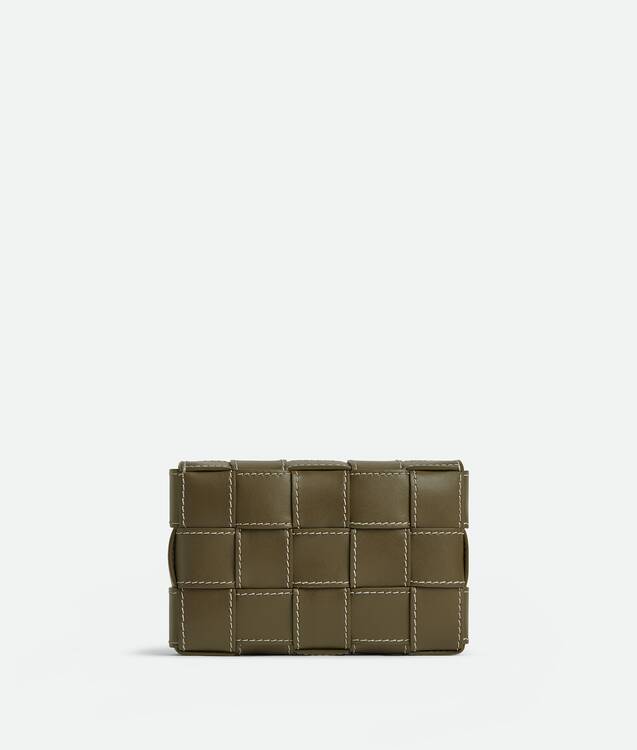 Bottega Veneta® Men's Small Cassette in Mud / Natural. Shop online now.