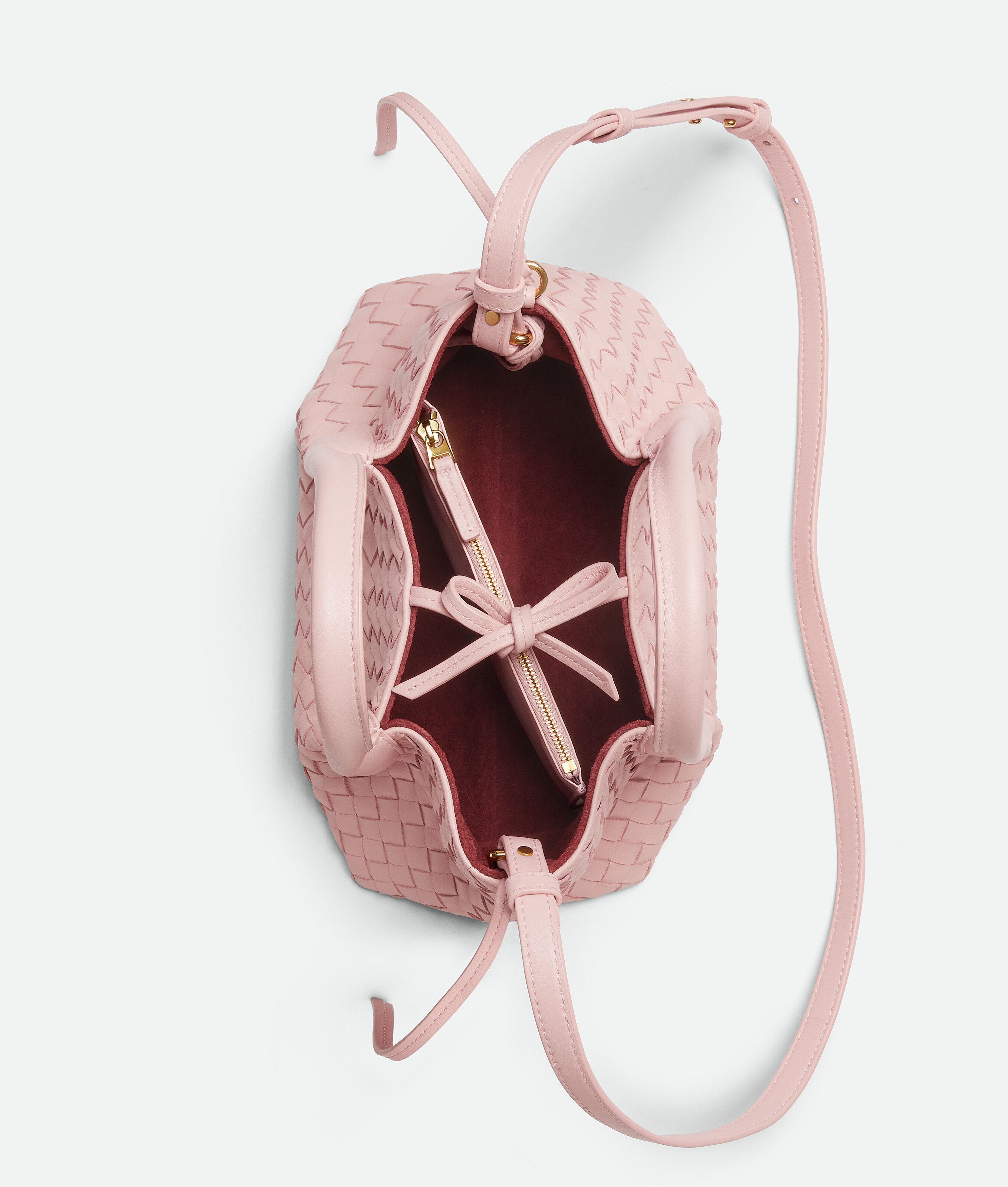 Bottega Veneta Pinacoteca Reversible Leather And Suede Tote Bag In Beige