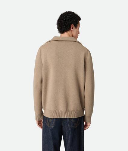 Compact Wool Cardigan