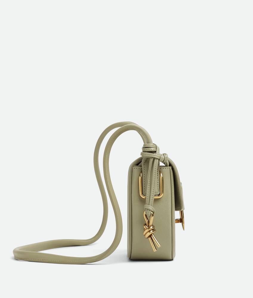Bottega Veneta Small Jodie Bag in Travertine & Gold
