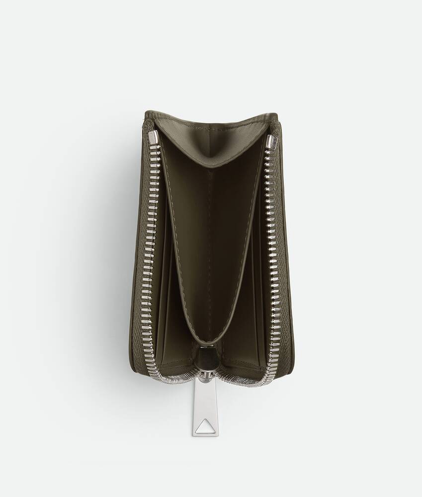 Display a large version of the product image 2 - Intrecciato Stamp Square Zip Around Wallet