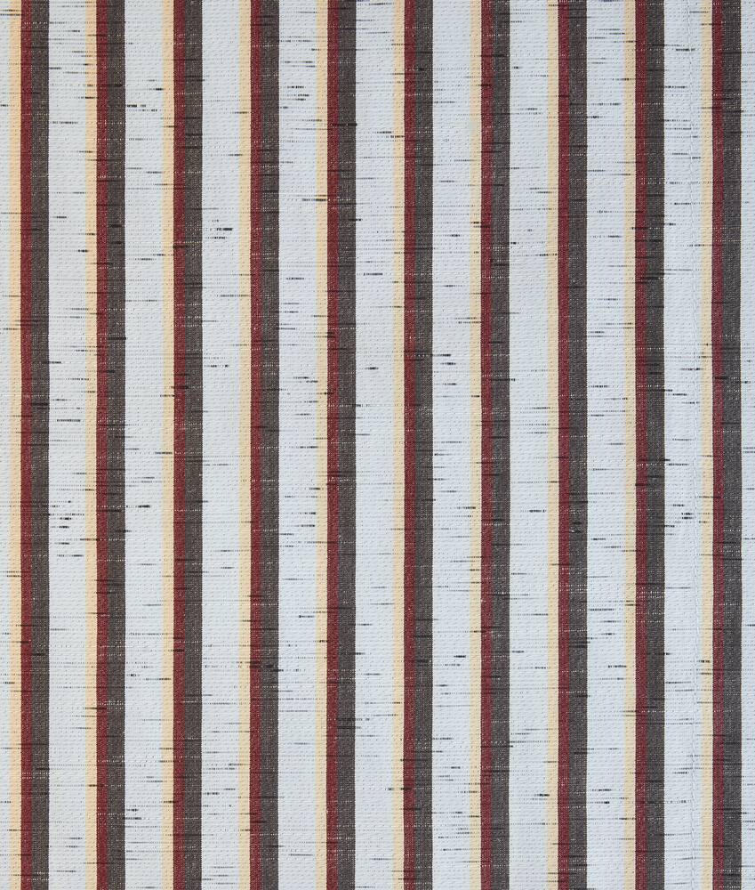 Ein größeres Bild des Produktes anzeigen 6 - Gestreifter Rock aus Baumwolle und Leinen