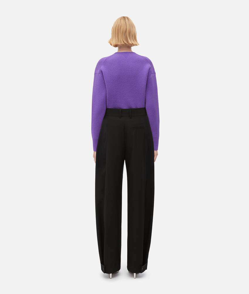 Display a large version of the product image 3 - Wide Leg Wool Pants