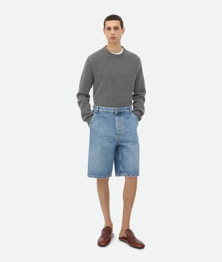 Ein größeres Bild des Produktes anzeigen 1 - Cargo-Shorts aus Denim in Vintage Indigo