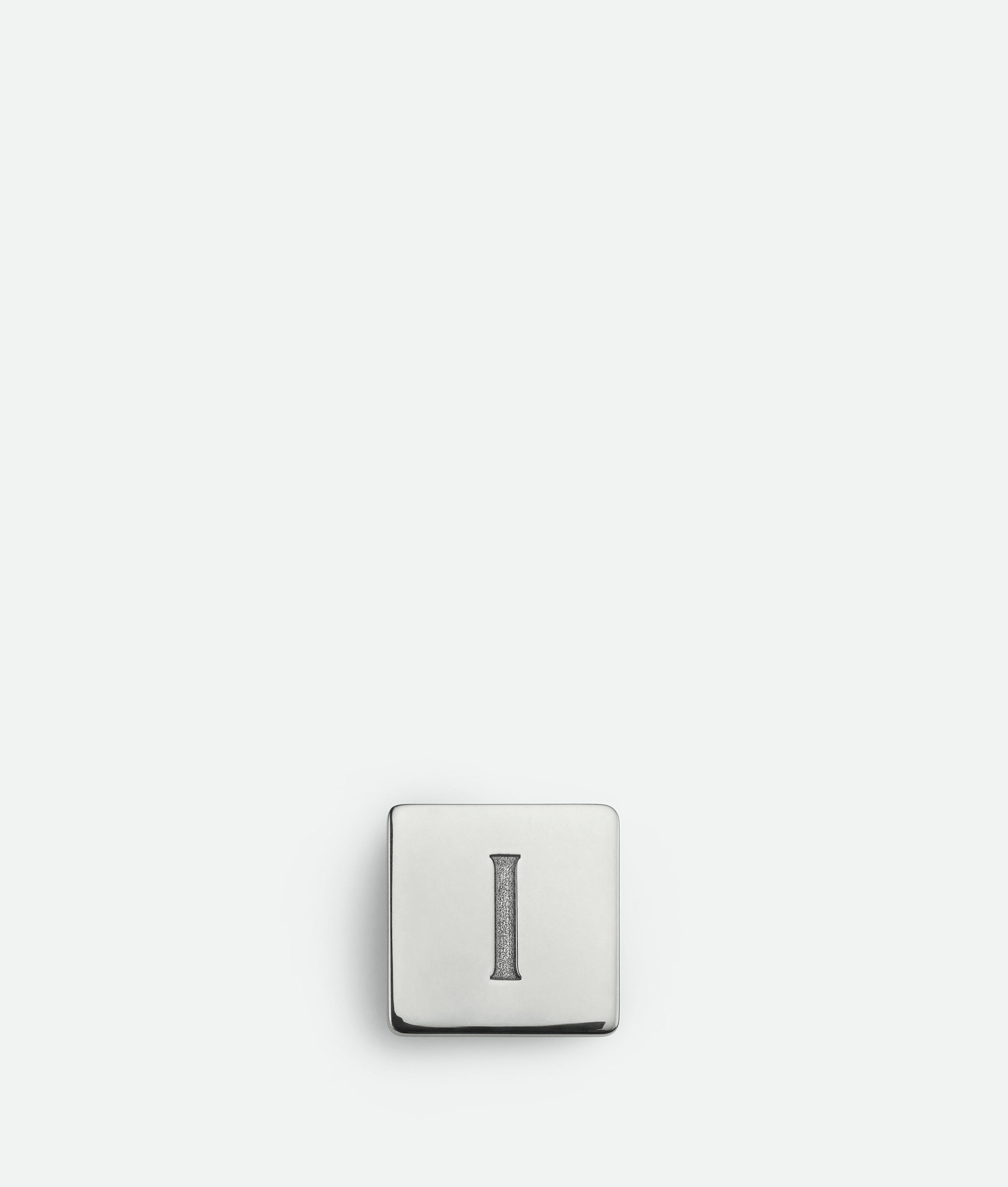 Bottega Veneta Letter I Clip - Silver - Unisex