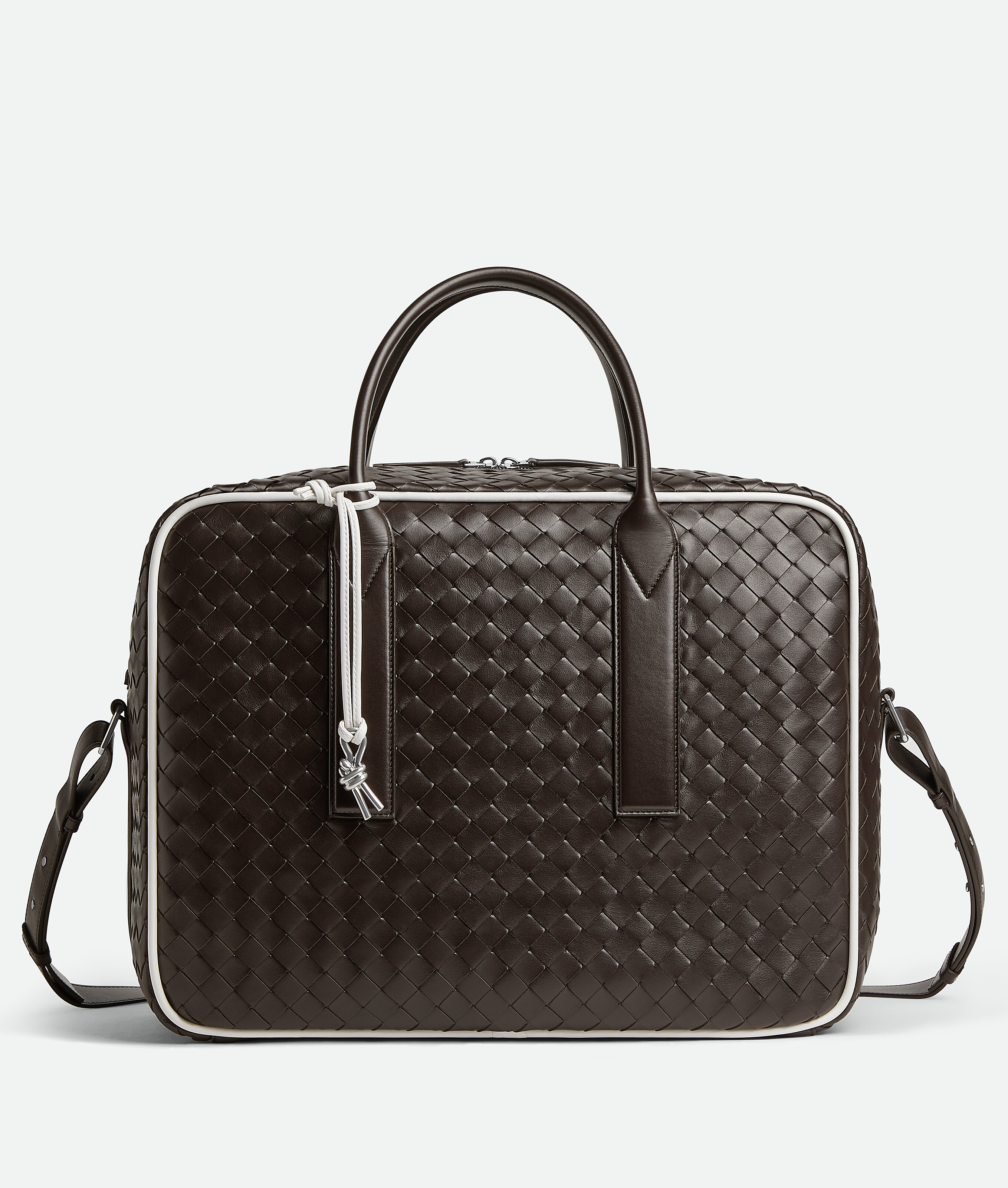 Bottega Veneta Getaway Weekender - Brown - Man -