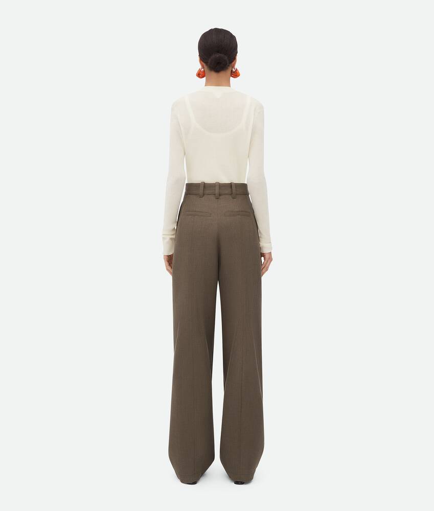 Display a large version of the product image 3 - Soft Wool Twill Trousers