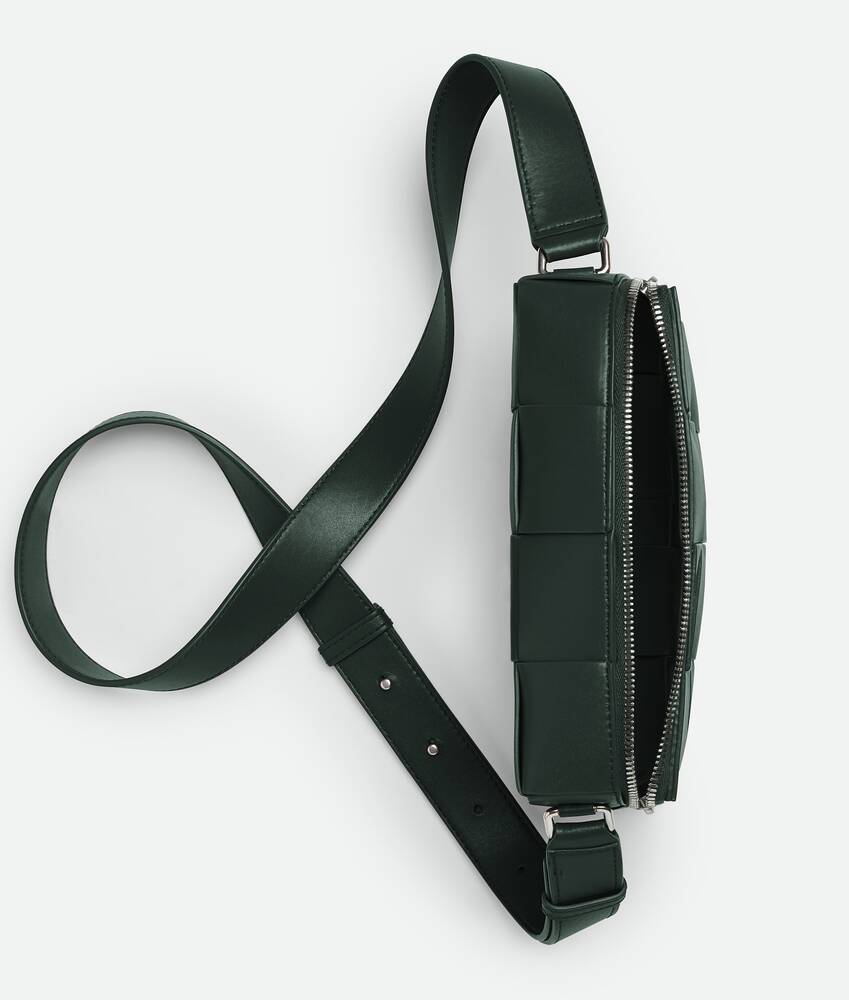 Bottega Veneta® Men's Cassette Camera Bag in Inkwell. Shop online now.