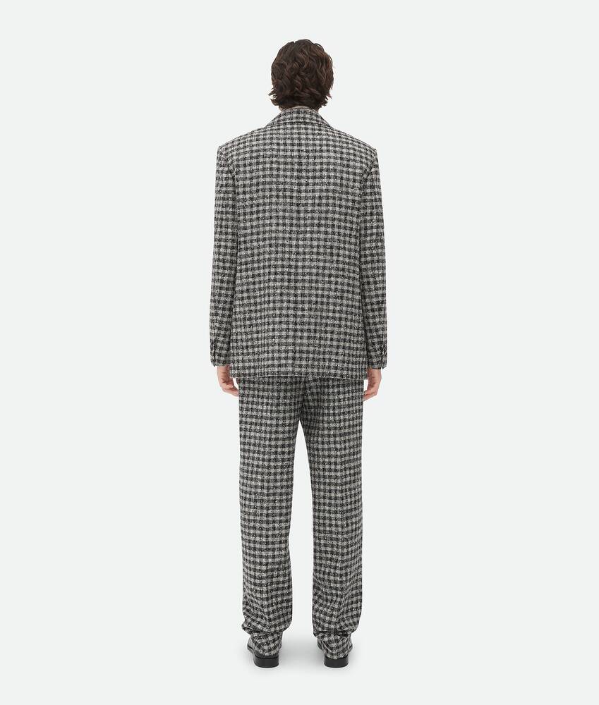 Display a large version of the product image 3 - Boucle Gingham Wool Jacket