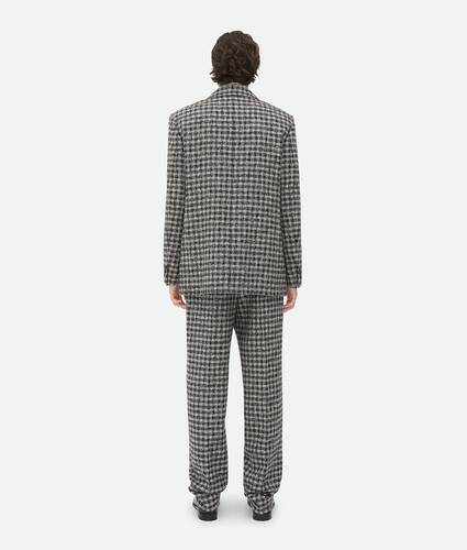 Boucle Gingham Wool Jacket