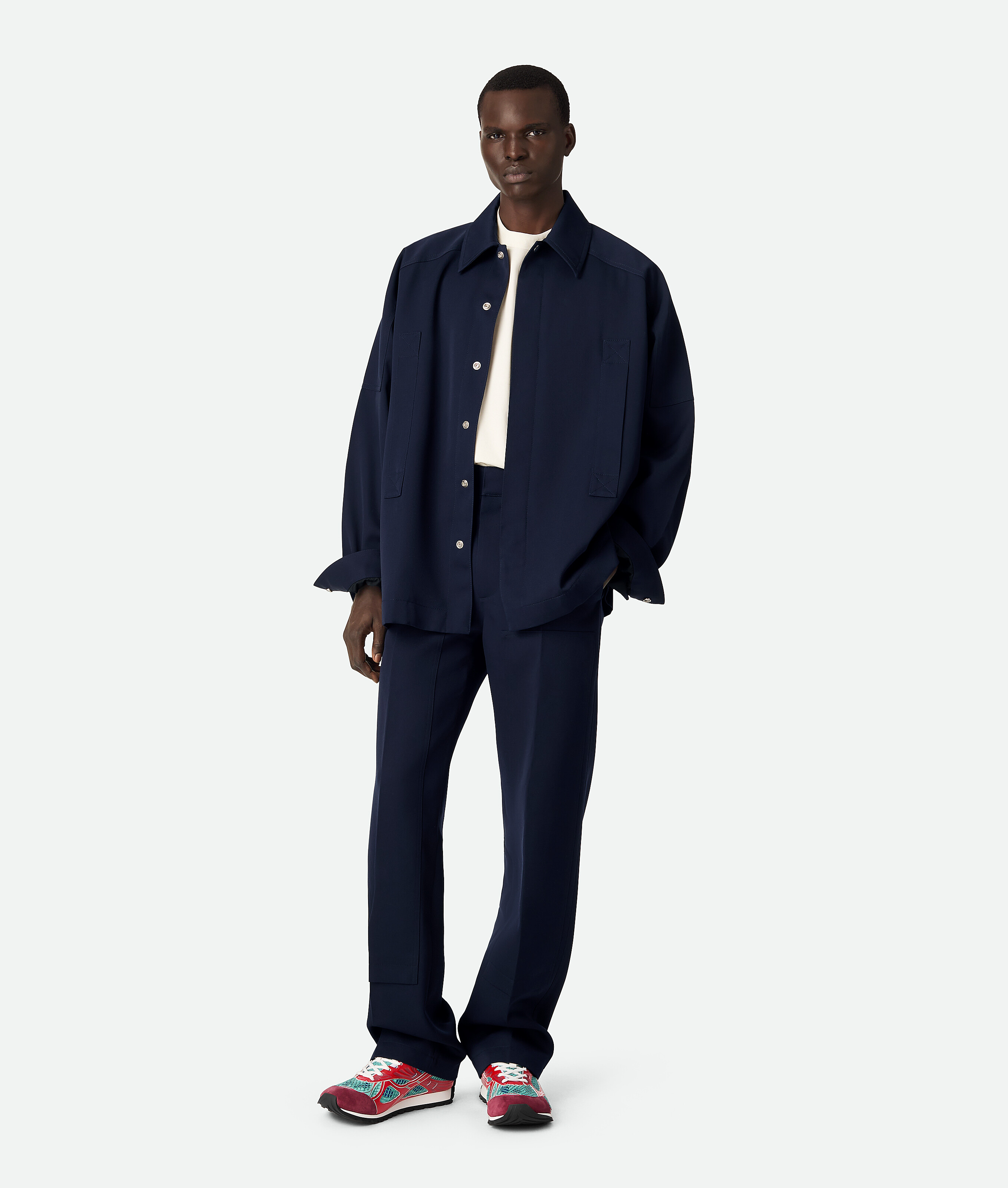 Bottega Veneta Orbit Sneakers In Turquoise/cherry