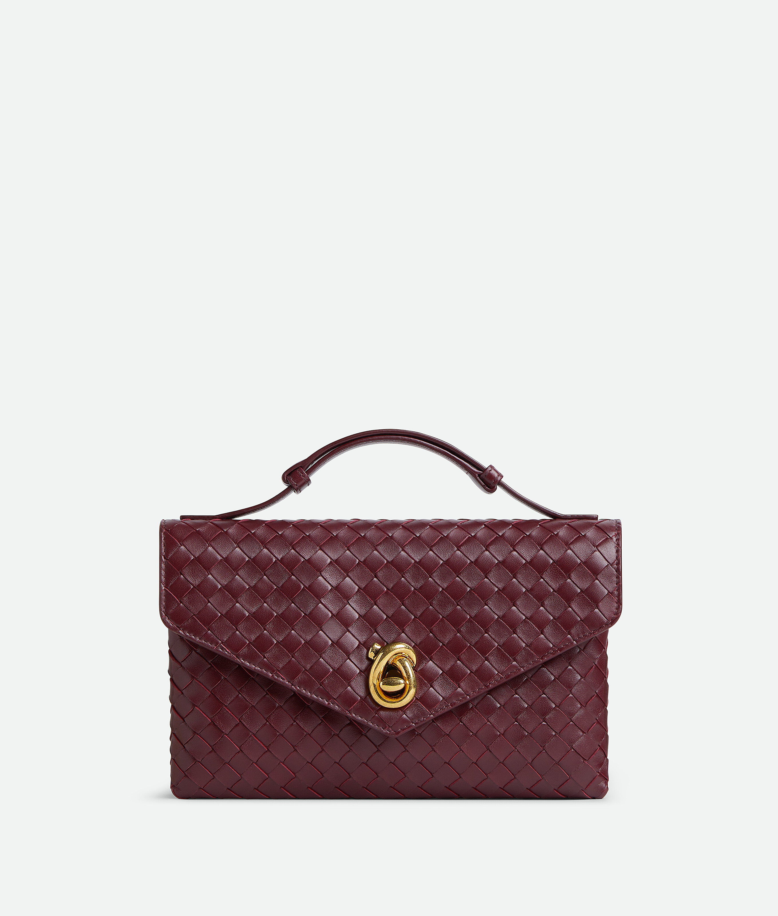 Bottega Veneta Knot Lock - Bordeaux - Woman -
